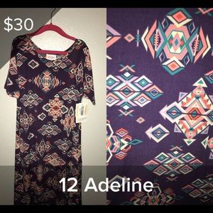LulaRoe Adeline Size 12. Never worn, with tags!